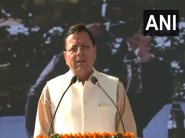 Uttarakhand Chief Minister Pushkar Singh Dhami (Image/ANI)