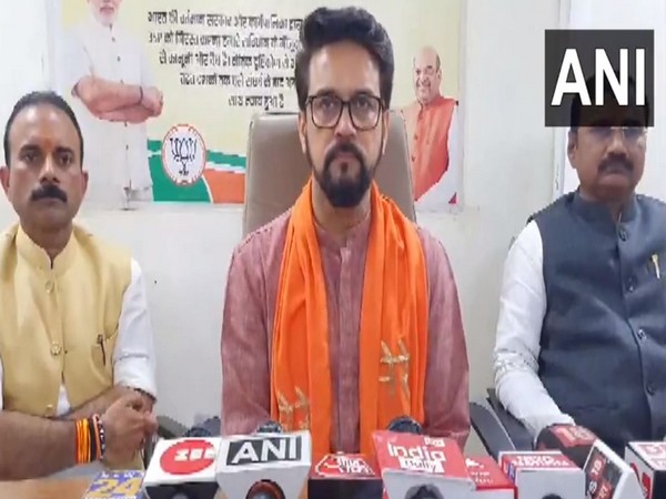 Union Minister Anurag Thakur (Photo/ANI)