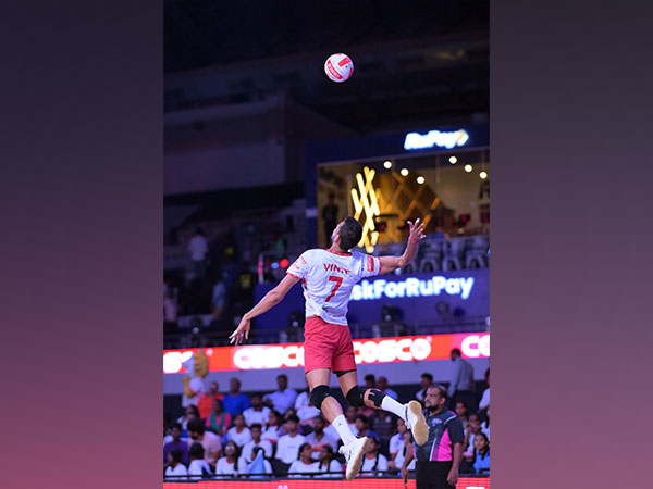 Vinit in action. (Picture: PVL)