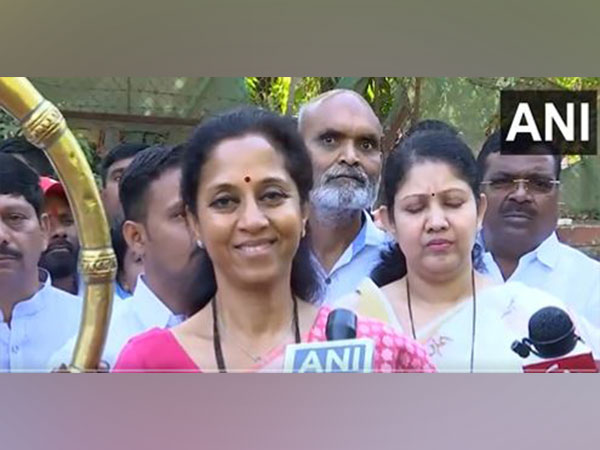 NCP (SCP) MP Supriya Sule (Photo/ANI)