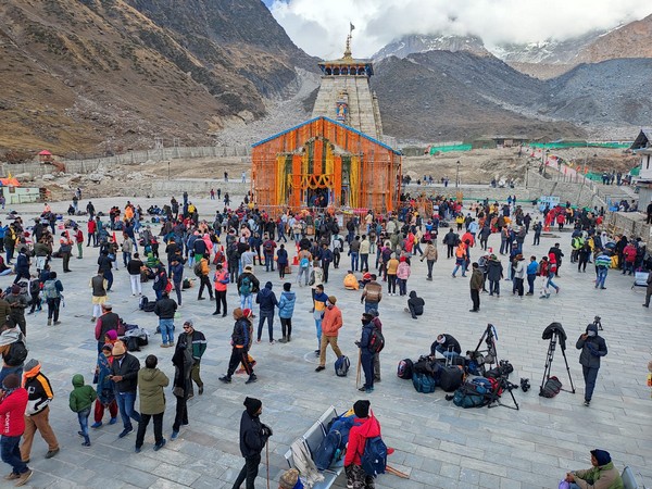 Kedarnath temple, Uttarakhand (Photo/ANI) 