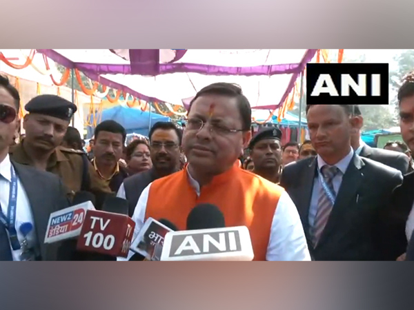 Uttarakhand CM Pushkar Singh Dhami (Photo/ANI)