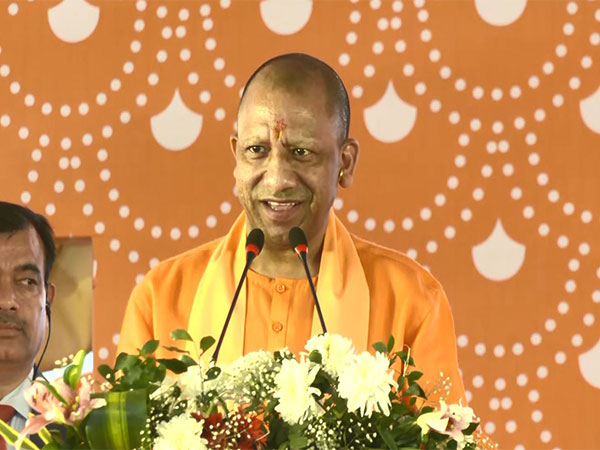 Uttar Pradesh Chief Minister Yogi Adityanath at Gorakhpur (Photo/ANI)