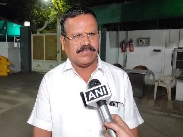 Congress candidate from Durg constituency Rajendra Sahu (Image/ANI)