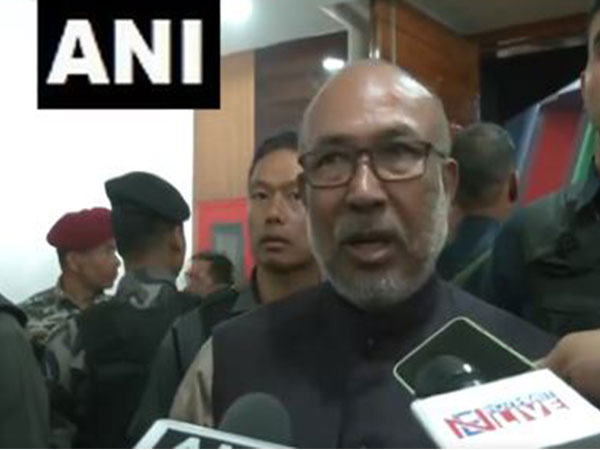 Manipur Chief Minister Biren Singh (Photo/ANI)