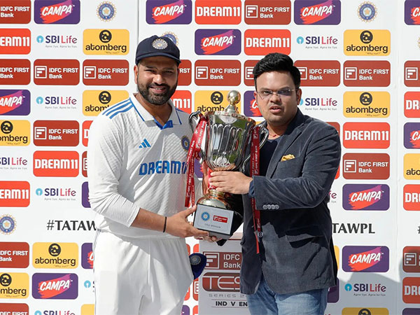 India captain Rohit Sharma and BCCI secretary Jay Shah (Photo: BCCI)
