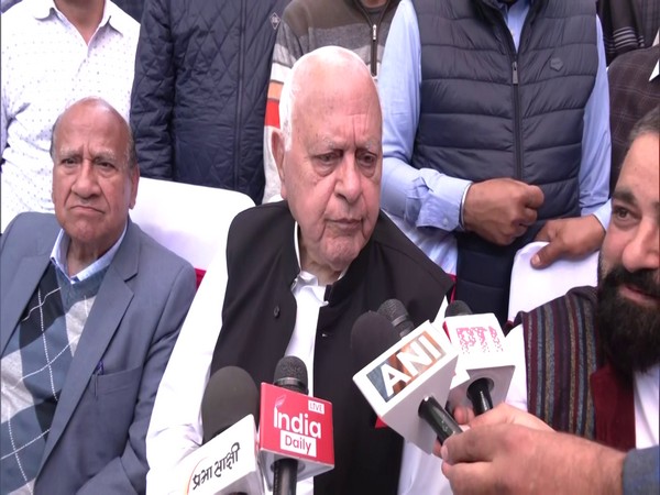 National Conference chief Farooq Abdullah. (Photo/ANI)