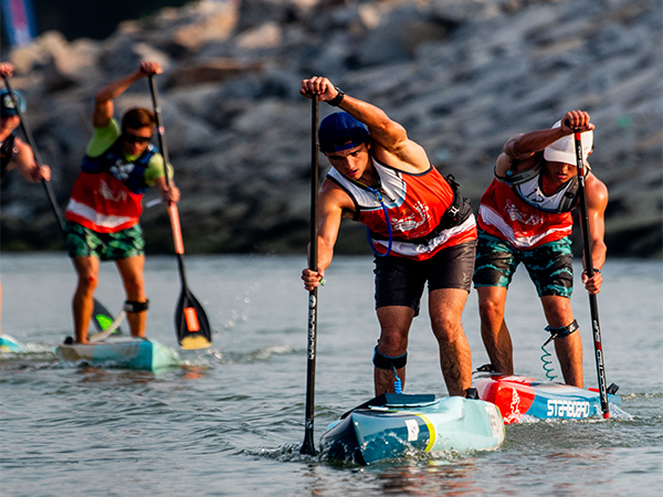 Long Distance Technical Race Men’s Open category champion Antonio Morillo in action