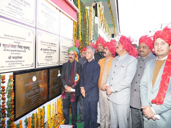 CM Sukhu dedicates 12 projects worth Rs 84 crore to Mandi district (Photo/ANI)