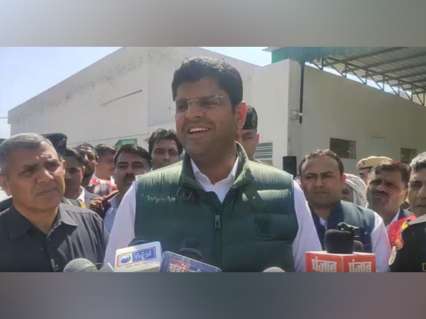 Haryana Deputy CM Dushyant Chautala (Photo/ANI)