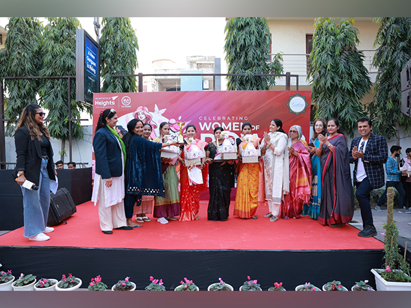 11 women felicitated at 'Women of Power' special event in Gurgaon. (Photo/ANI)