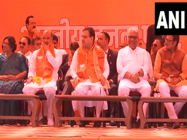 Several Congress leaders joins BJP in Rajasthan (Photo/ANI)