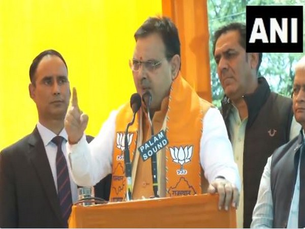 Rajasthan Chief Minister Bhajan Lal Sharma (Photo/ANI)