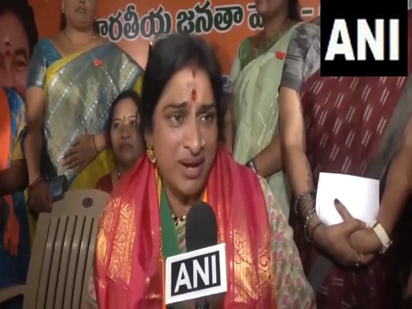 BJP leader Madhavi Latha (Photo/ANI)