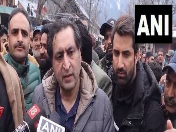 People Conference chairman Sajad Lone. (Photo/ANI)