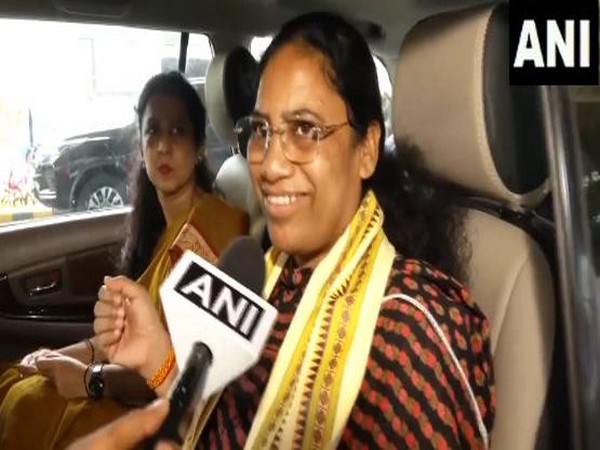 Odisha BJP co-incharge Lata Usendi. (Photo/ANI)