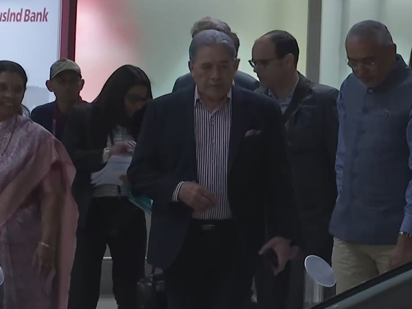 Deputy Prime Minister of New Zealand, Winston Peters arrives in Ahmedabad. (Photo/ANI)