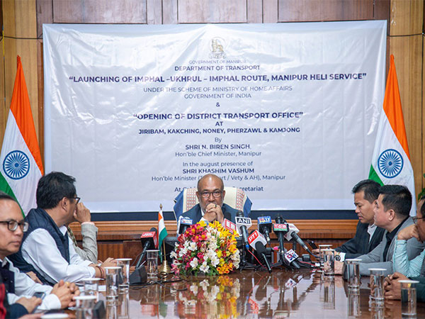 Manipur Chief Minister N Biren Singh (Pic credit: @NBirenSingh)