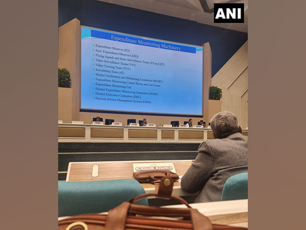 Election Commission's observers' briefing meeting underway ahead of Lok Sabha polls (Photo/ANI)