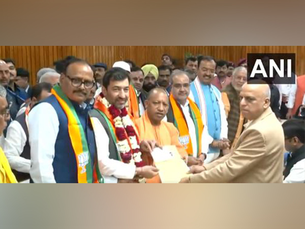 10 NDA candidates file nominations for Uttar Pradesh MLC polls (Photo/ANI)