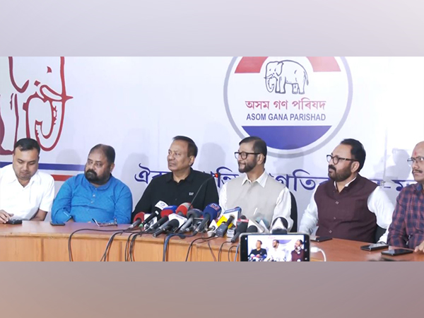 Asom Gana Parishad (AGP) (Image/ANI)