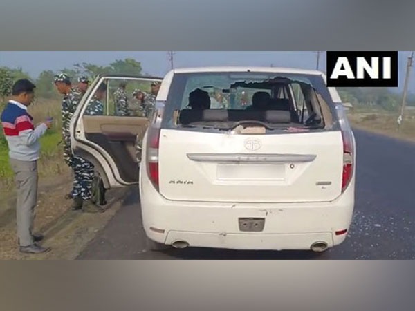 Visual of vehicle attacked in West Bengal Sandeshkhali. (File Photo)