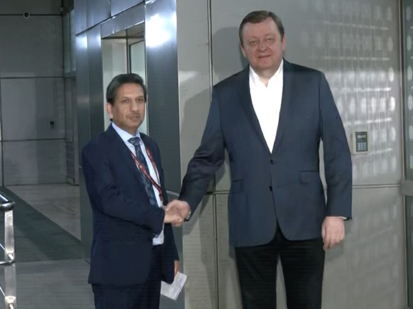 Belarusian Foreign Minister Sergei Aleinik arrives in India. (Photo/ANI