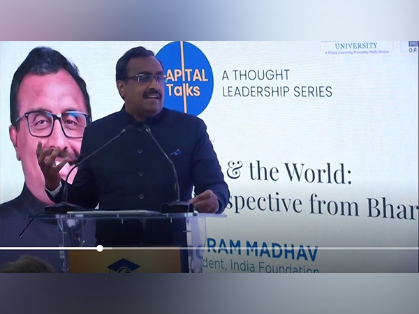 “A Heteropolar World, the Rise of China, and a New Cold War Mark the Changing World Order”, Dr Ram Madhav, President India Foundation