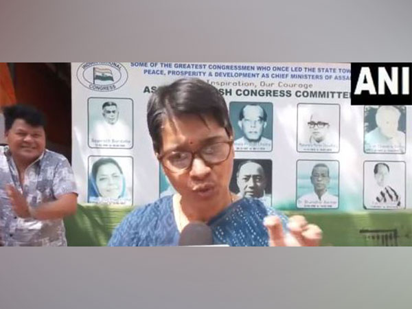 President of Assam Mahila Congress Mira Borthakur (Photo/ANI)