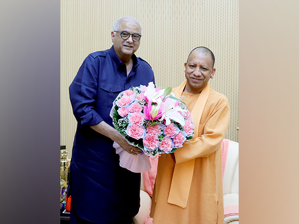 Producer Boney Kapoor and Uttar Pradesh Chief Minister Yogi Adityanath