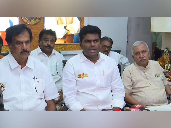 BJP Tamil Nadu President Annamalai (Photo/ANI)