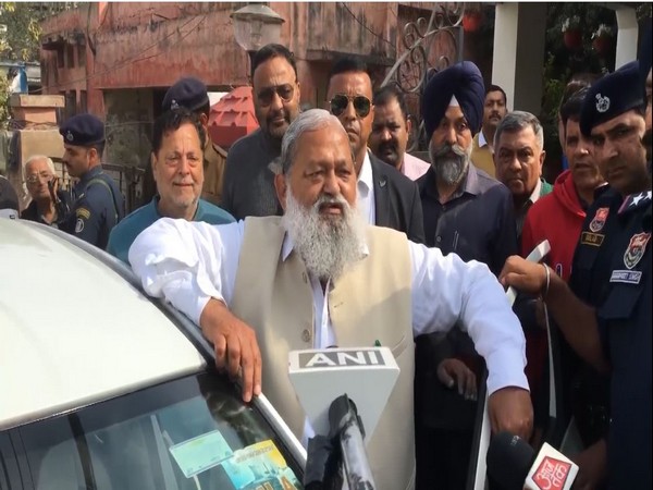Former Haryana Home minister Anil Vij (Photo/ANI)