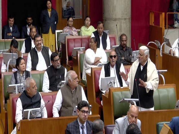 Visual from the Haryana Assembly. (Photo/ANI)