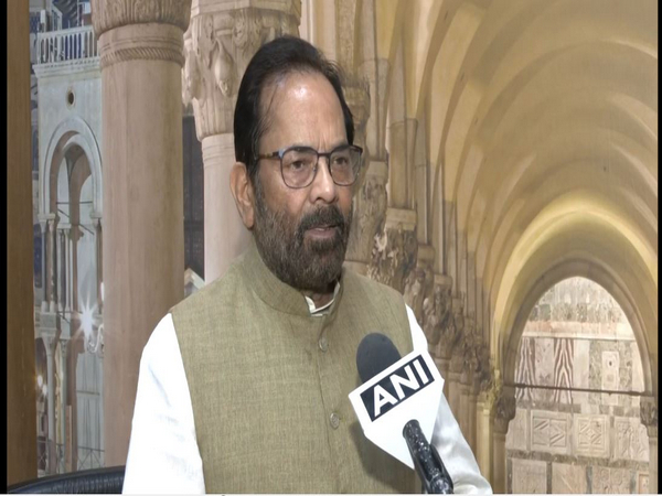 BJP leader Mukhtar Abbas Naqvi (Photo/ANI)