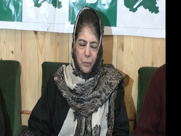 Mehbooba Mufti (Photo/ANI)