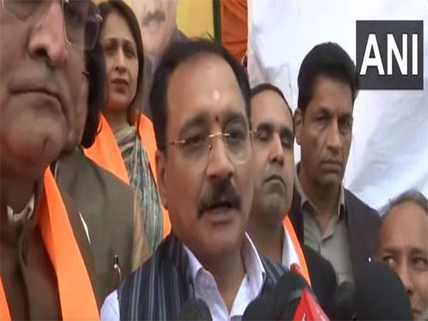 BJP Delhi President Virendra Sachdeva (Photo/ANI)