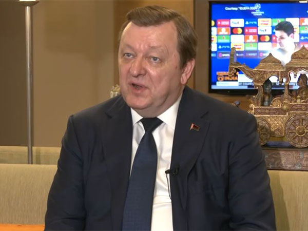 Belarus Foreign Minister Sergei Aleinik (Photo/ANI)