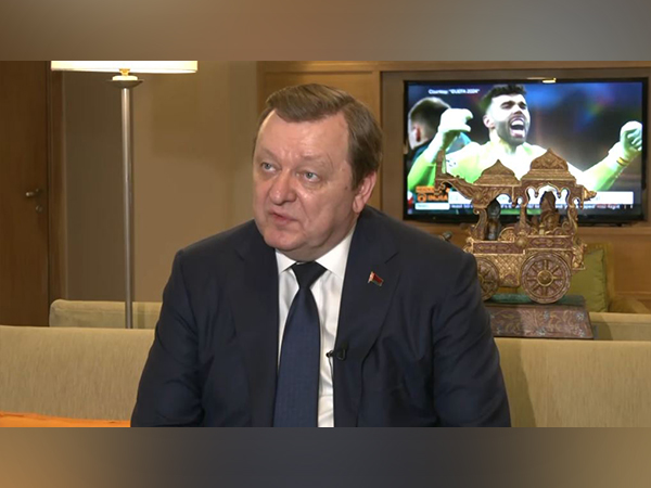 Belarus Foreign Minister, Sergei Aleinik (Photo/ANI)