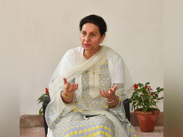 Suspended Congress MP Preneet Kaur. (Photo/ANI)
