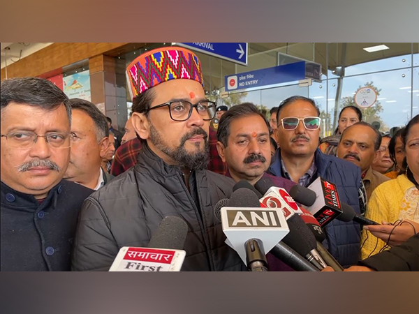 Union Minister Anurag Thakur (Photo/ANI)