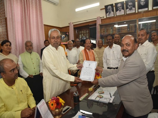 Chief Minister Nitish Kumar elected unopposed to Bihar Legislative Council (Photo/Bihar CMO)