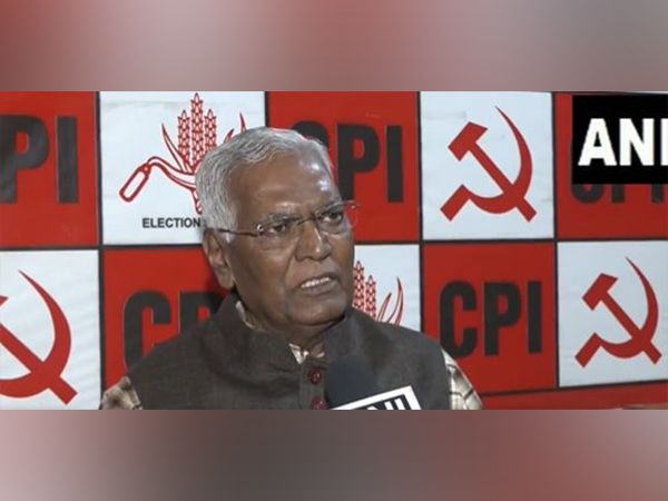 Communist Party of India General Secretary D Raja (Photo/ANI)