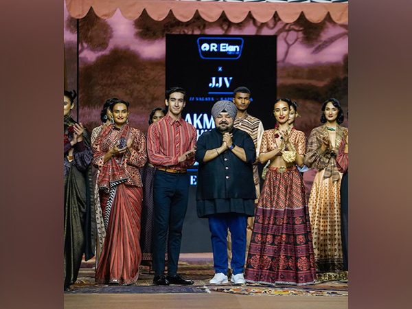 JJ Valaya showcases his latest collection at LFW (Image source/Instagram) 