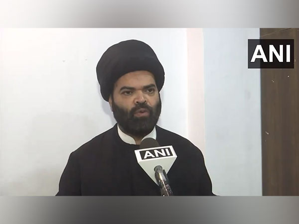 National Olema Parliament General Secretary Kalbe Rushaid Rizvi (Photo/ANI)