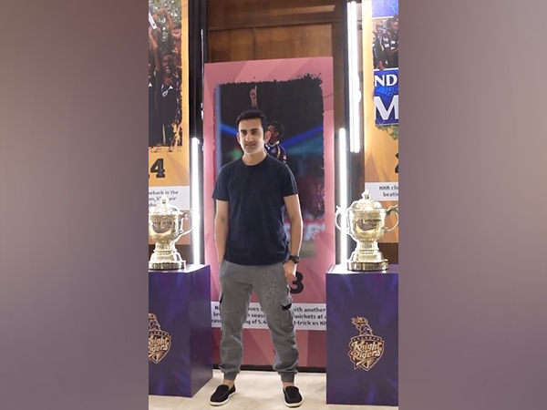 Gautam Gambhir. (Picture: KolkataKnightRiders/X)