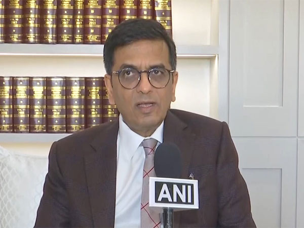 CJI DY Chandrachud (File photo/ANI)