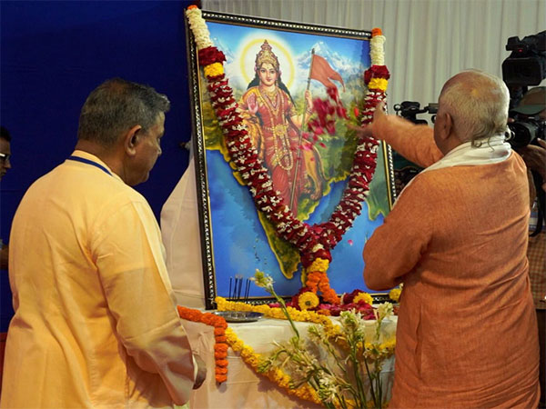 RSS Chief Mohan Bhagwat inaugurates Annual Pratinidhi Sabha in Nagpur (Photo/ANI)