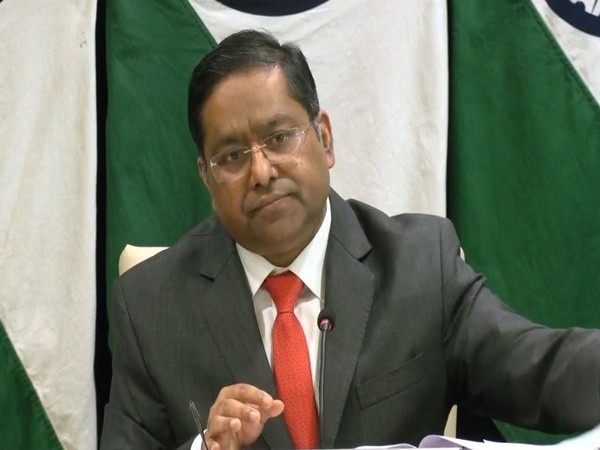 MEA spokesperson Randhir Jaiswal (Photo: ANI)