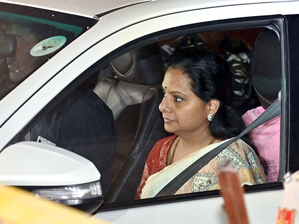 BRS MLC K Kavitha (File Photo/ANI)