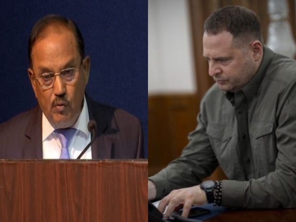 National Security Advisor Ajit Doval, Head of the office of the Ukraine President Andriy Yermak (Image Credit: X/@AndriyYermak)